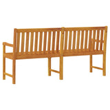 Garden Bench 180 cm Solid Acacia Wood - 45-Degree Angle