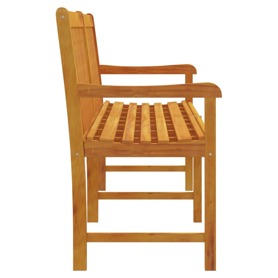 Garden Bench 220 cm Solid Acacia Wood