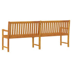 Garden Bench 220 cm Solid Acacia Wood