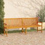 Garden Bench 220 cm Solid Acacia Wood