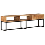 TV Cabinet 160x30x45 cm Solid Wood Acacia