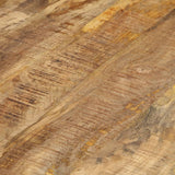 Nesting Tables 2 pcs Solid Wood Mango - Close-Up Angle