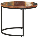 Nesting Tables 3 pcs Solid Wood Reclaimed - Side View