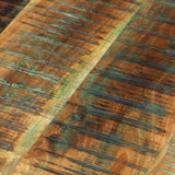 Nesting Tables 3 pcs Solid Wood Reclaimed - Close-Up Angle