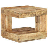Coffee Table 45x45x40 cm Solid Wood Mango - Extra Image