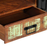 Coffee Table 100x50x41 cm Solid Wood Reclaimed - Low Angle