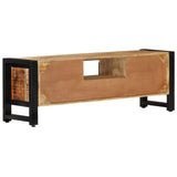 TV Cabinet 120x30x40 cm Solid Wood Mango - Side View