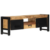 TV Cabinet 120x30x40 cm Solid Wood Mango - Extra Image