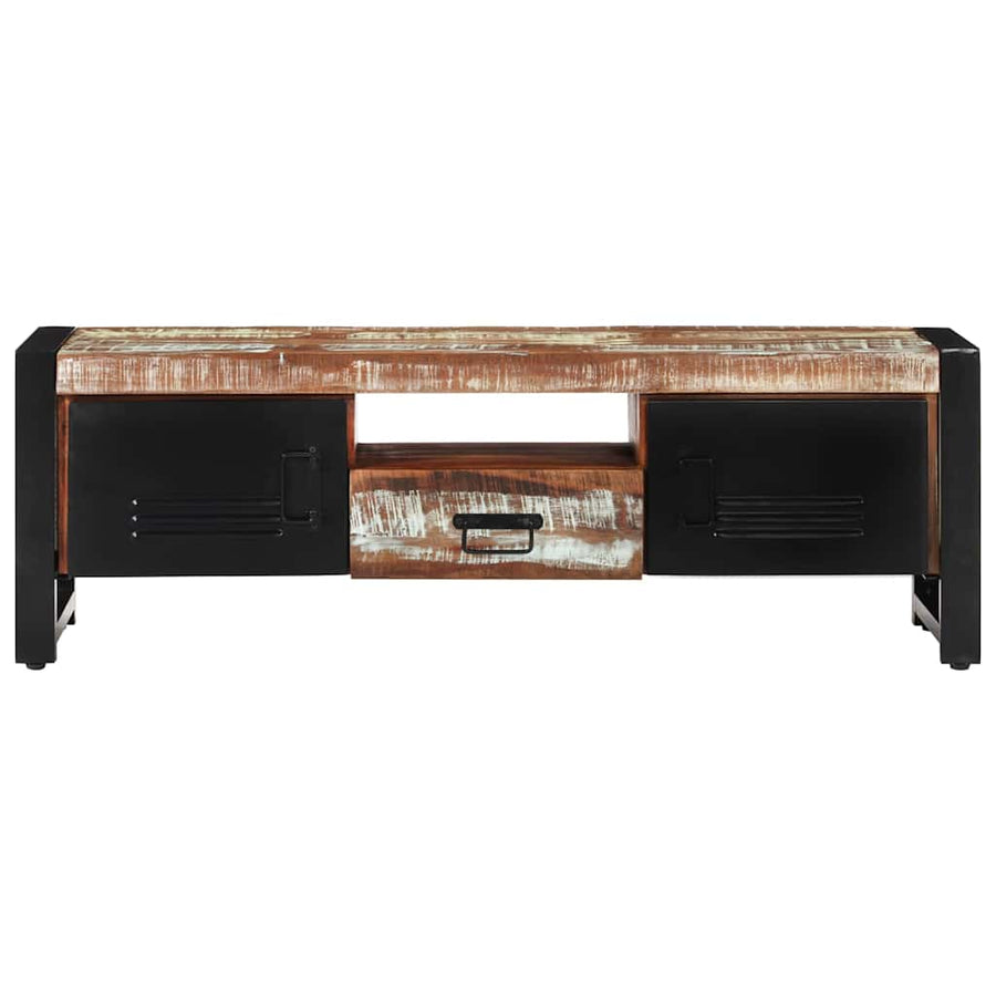 TV Cabinet 120x30x40 cm Solid Wood Reclaimed