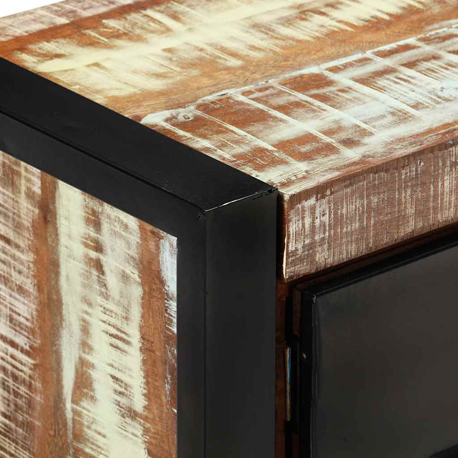 TV Cabinet 120x30x40 cm Solid Wood Reclaimed