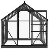 Glass Greenhouse Anthracite 155x200,5x191 cm Aluminium
