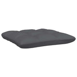 3 Piece Garden Lounge Set with Cushions White Solid Pinewood - Low Angle