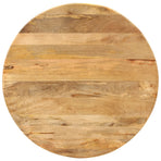 Dining Table ?110x78 cm Solid Wood Mango and Steel