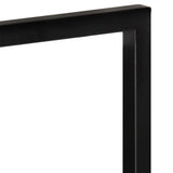 Wall Shelves 2 pcs 25x25x75 cm Solid Wood Acacia and Steel - 45-Degree Angle