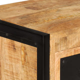 Wine Rack for 16 Bottles Solid Wood Mango - 45-Degree Angle