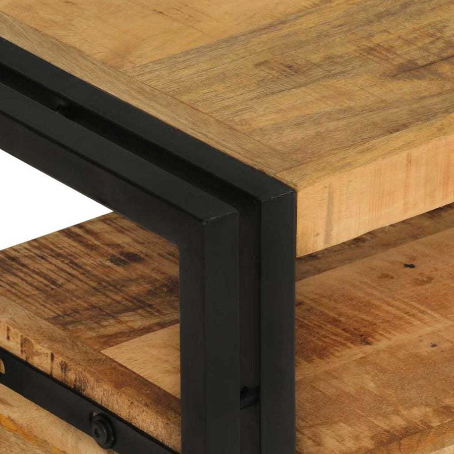 TV Cabinet 120x30x40 cm Solid Wood Mango
