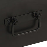 TV Cabinet 120x30x40 cm Solid Wood Mango - Close-Up Angle