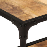 TV Cabinet 150x30x41 cm Solid Wood Mango - Top-Down View