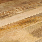 Dining Table 110x75 cm Solid Wood Mango - Rear View