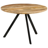 Dining Table 110x75 cm Solid Wood Mango - Extra Image