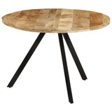 Dining Table 110x75 cm Solid Wood Mango - Extra Image