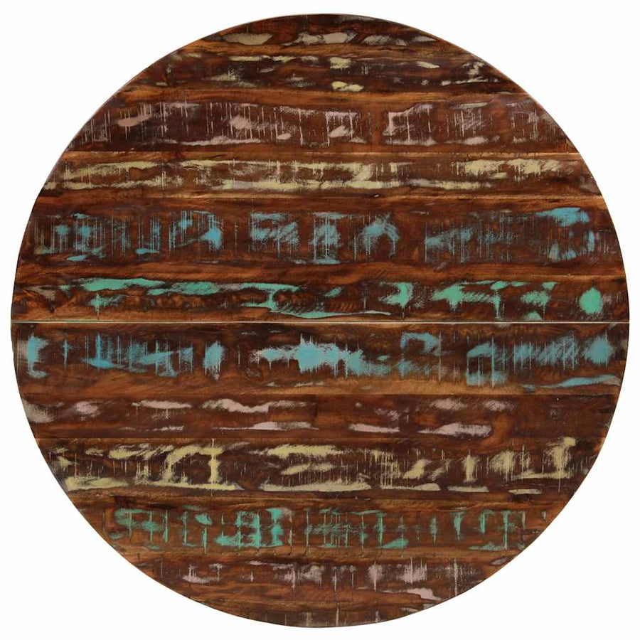Dining Table 110x75 cm Solid Wood Reclaimed
