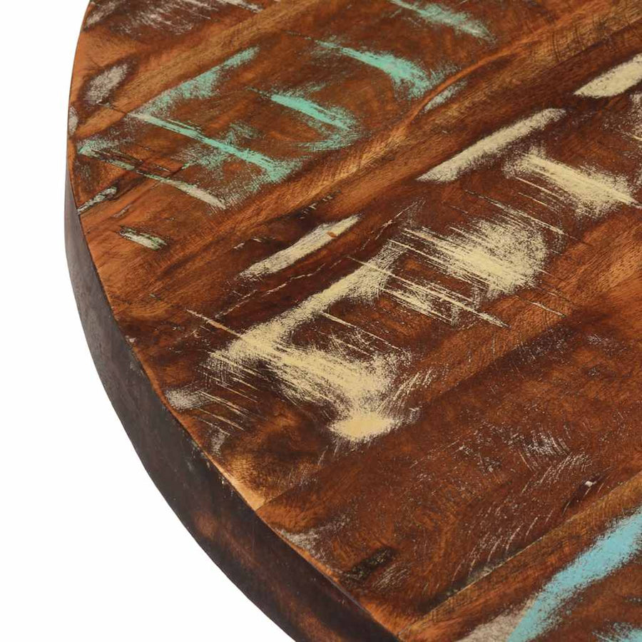 Dining Table 110x75 cm Solid Wood Reclaimed