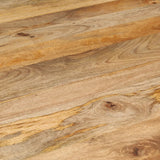 Dining Table 110x75 cm Solid Wood Mango - Rear View