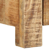 TV Cabinet 110x30x40 cm Solid Wood Rough Mango - Extra Image