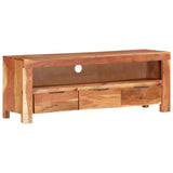 TV Cabinet 110x30x40 cm Solid Wood Acacia - Extra Image