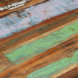 Coffee Table 80x80x40 cm Solid Wood Reclaimed - 45-Degree Angle