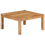 Coffee Table 80x80x40 cm Solid Wood Acacia - Extra Image