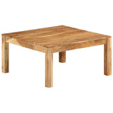 Coffee Table 80x80x40 cm Solid Wood Acacia - Extra Image