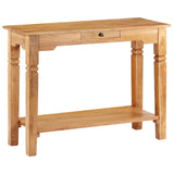 Console Table 100x40x76 cm Solid Wood Acacia - Extra Image
