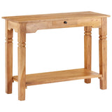 Console Table 100x40x76 cm Solid Wood Acacia - Low Angle