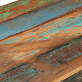 Dining Table 110x60x76 cm Solid Reclaimed Wood