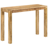 Console Table 110x35x76 cm Rough Mango Wood - Extra Image