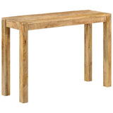 Console Table 110x35x76 cm Rough Mango Wood - Extra Image