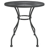 Garden Table ?0x72 cm Expanded Metal Mesh Anthracite