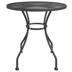 Garden Table ?0x72 cm Expanded Metal Mesh Anthracite