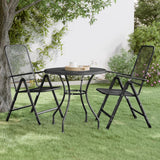 Garden Table ?0x72 cm Expanded Metal Mesh Anthracite