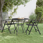 Garden Table ?0x72 cm Expanded Metal Mesh Anthracite