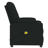 Massage Chair Black Fabric