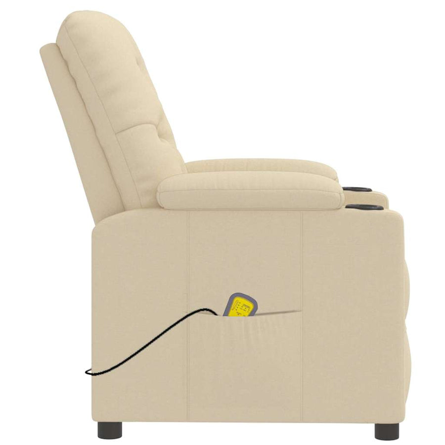 Massage Chair Cream Fabric