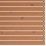 Garden 2-Seater Sofa Honey Brown Solid Wood Pine - Rear View