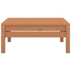 5 Piece Garden Lounge Set Honey Brown Solid Pinewood
