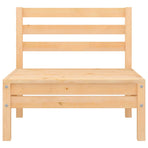 8 Piece Garden Lounge Set Solid Pinewood