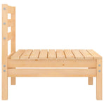 3 Piece Garden Lounge Set Solid Pinewood