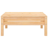 4 Piece Garden Lounge Set Solid Pinewood