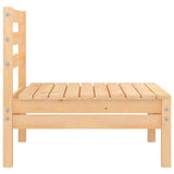 3 Piece Garden Lounge Set Solid Wood Pine - Extra Image